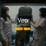 Veo 3 website image for google's deep mind